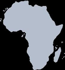 Africa Map Silhouette